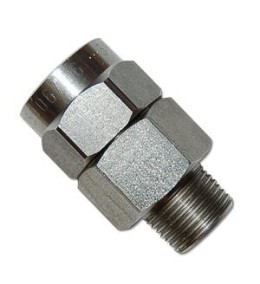 ENLACE GIRATORIO 3/8" M - 3/8" H 500 BAR INOX